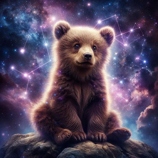 Ursa Minor image (Star Map)